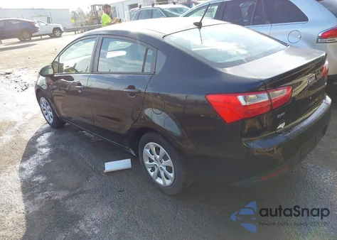 2012 Kia Rio Lx из США, поврежденный, VIN KNADM4A35C6045651